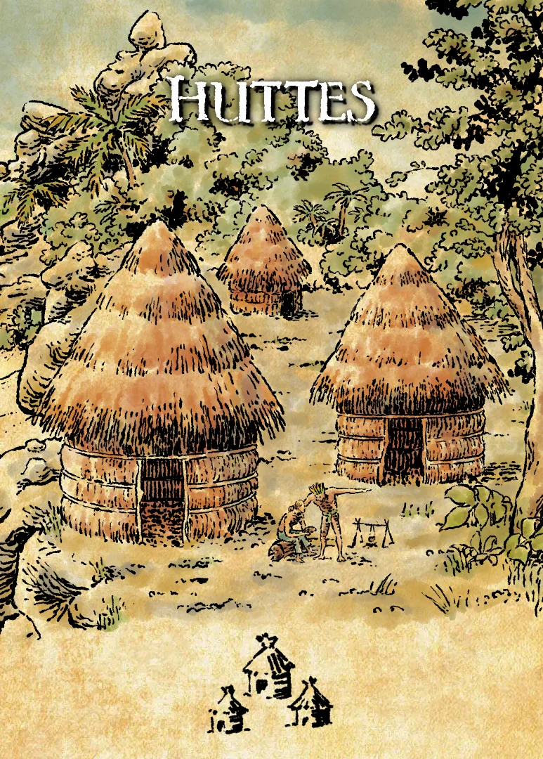 Carte indice - Huttes