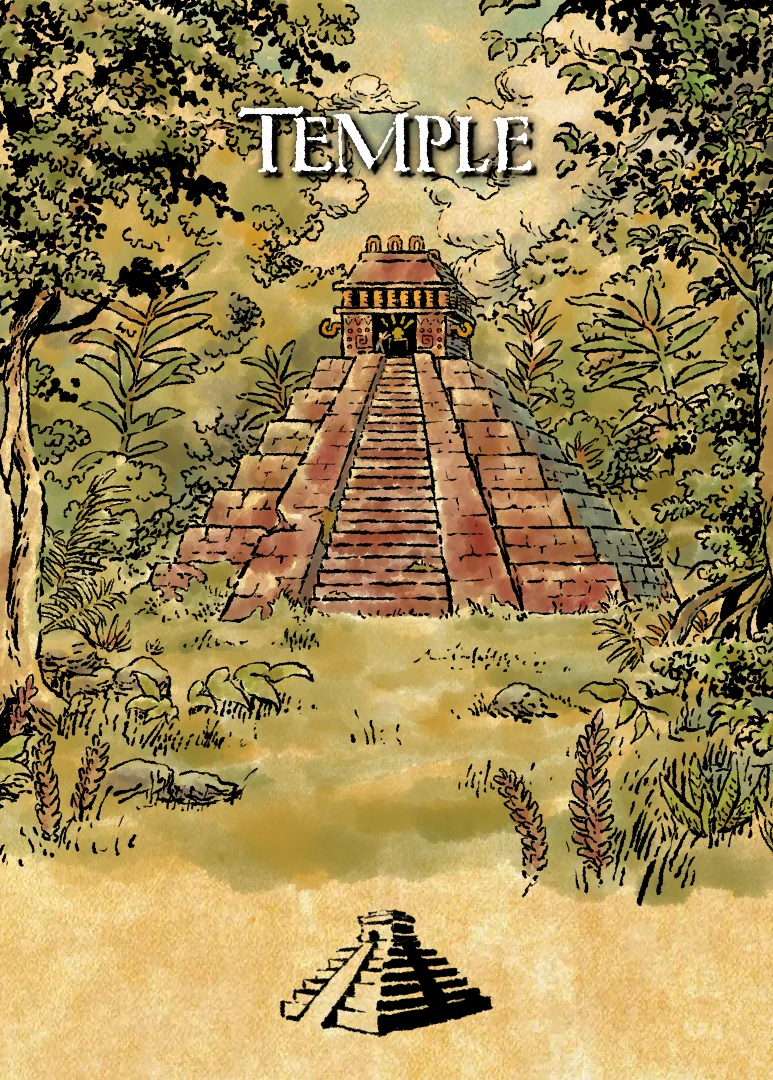 Carte indice - Temple