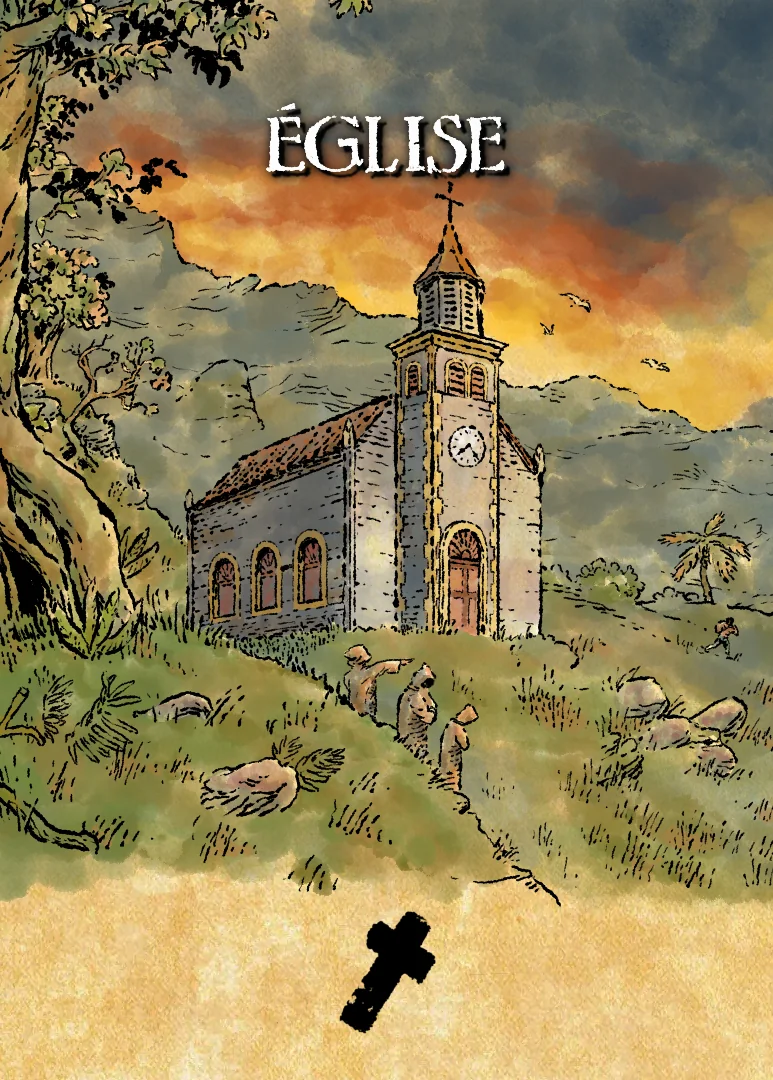 Carte indice - Église